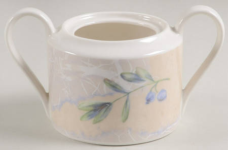 Torn Paper Sugar Bowl No Lid