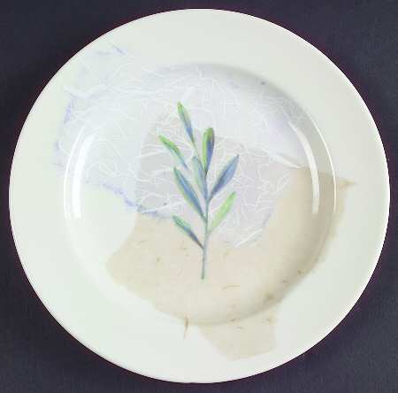 Torn Paper Salad Plate