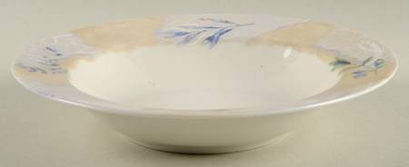Torn Paper Large Rim Soup Bowl