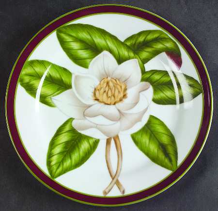 Magnolia Blossom Salad Plate