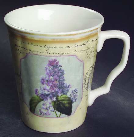 Vintage Floral Mug