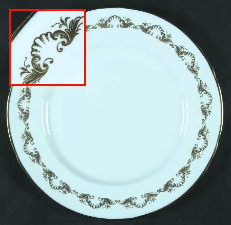 Louis XV (Scalloped) by John  Aynsley &amp; Sons
