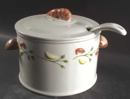 Seafood Harvest Tureen & Lid w/Ladle