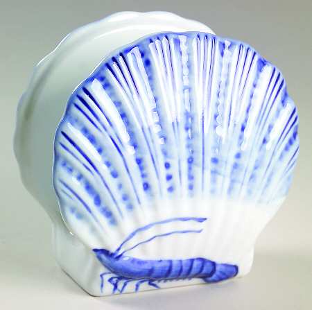 Seafood Ocean Blue Napkin Holder