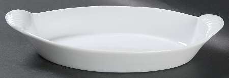 Seafood Whiteware 11" Augratin