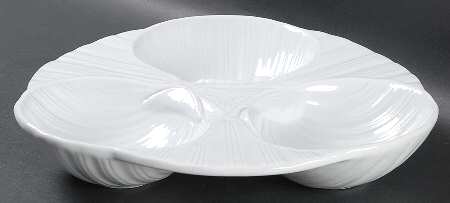 Seafood Whiteware 3-Part Relish
