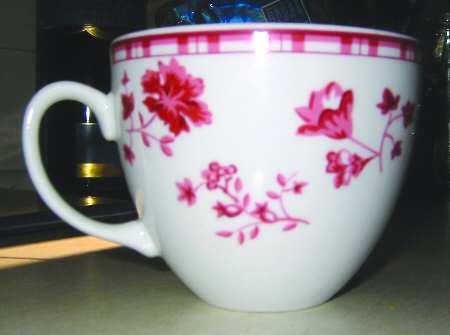 Sophia-Red Flat Cup