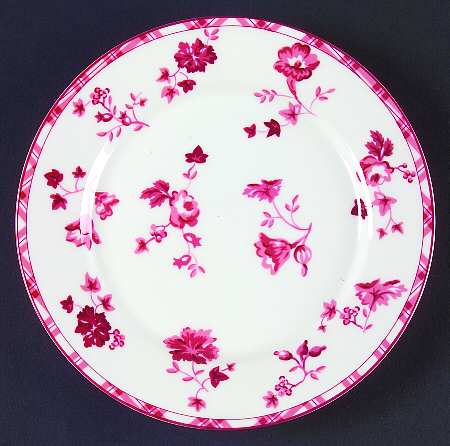 Sophia-Red Salad Plate