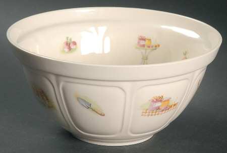 Edwardian Kitchen Garden 6" Pudding Bowl