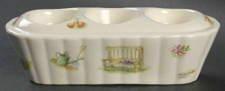 Edwardian Kitchen Garden Votive Candleholder (Holds 3)