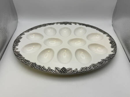 Grape Deviled Egg Plate
