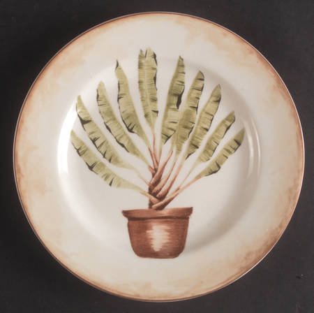 Tropical Palm Salad Plate