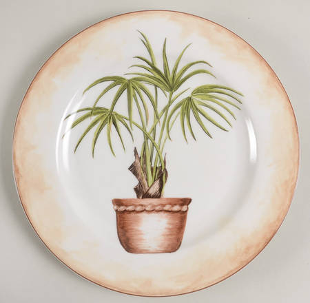 Tropical Palm Salad Plate
