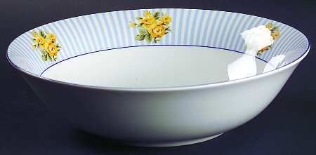 Brighton Rose 9" Round Vegetable Bowl