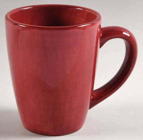 Ciao Burgundy Mug by Artimino