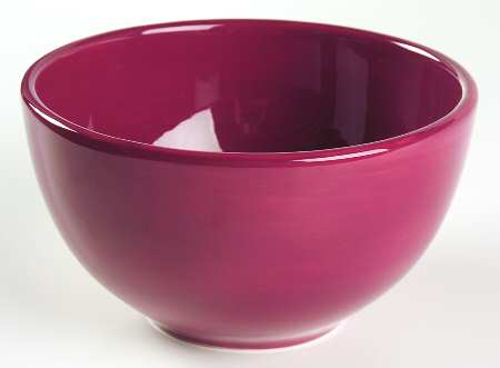 Ciao Burgundy Coupe Cereal Bowl by Artimino