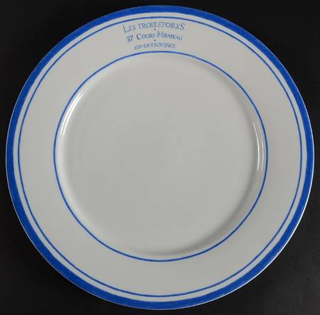 French Bistro 12" Chop Plate (Round Platter)