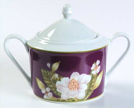 Magnolia Breeze Sugar Bowl & Lid