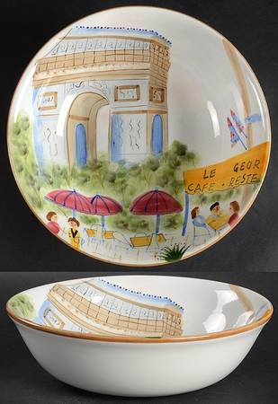 Parisian 9" Round Vegetable Bowl