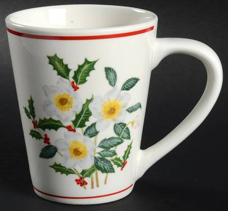Holiday Floral Mug