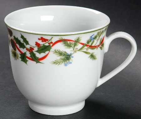Christmas Woodland Flat Cup