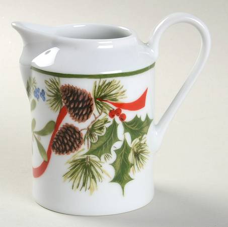 Christmas Woodland Creamer
