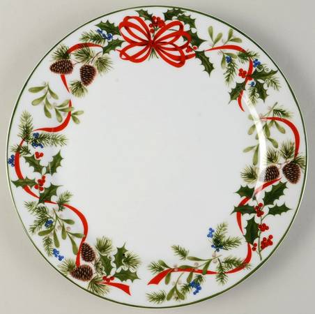 Christmas Woodland 12" Chop Plate (Round Platter)