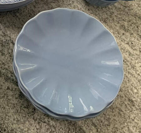 Athena Blue Salad Plate