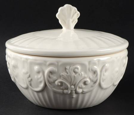 Baroque Candy Dish & Lid