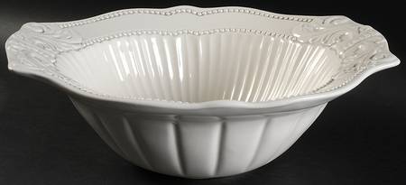 Baroque 13" Large Salad Serving Bowl