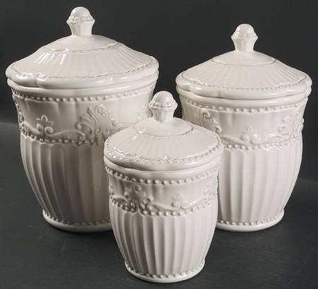 Baroque (3 Piece) Canister Set (Box Set)