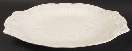 Baroque 18" Oval Serving Platter