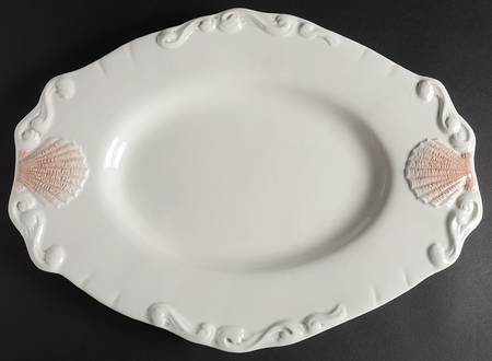 By the Sea 16" Oval Serving Platter