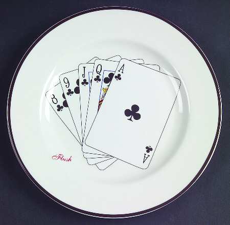 Casino Royale Salad Plate