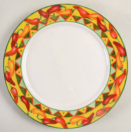 Chili Peppers Dinner Plate