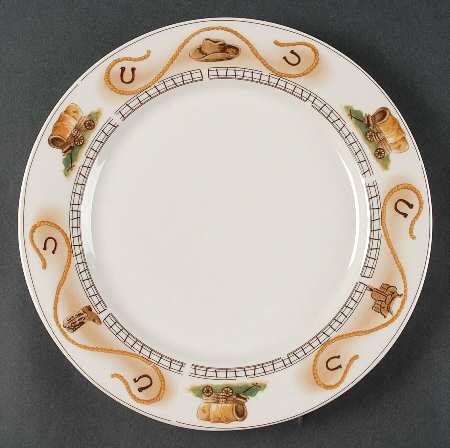 Cowboy Dinner Plate