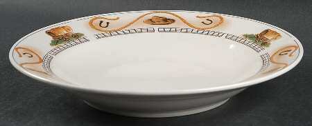 Cowboy Large Rim Soup Bowl
