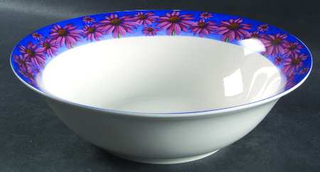 Evening Garden 9" Round Vegetable Bowl