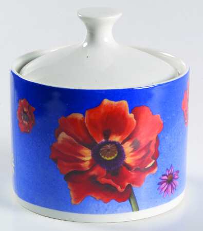 Evening Garden Sugar Bowl & Lid