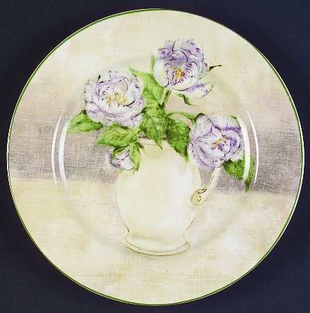 Floral Bouquet Salad Plate