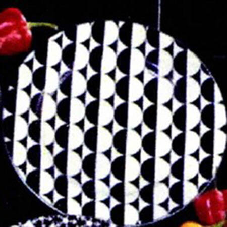 Geometric Salad Plate