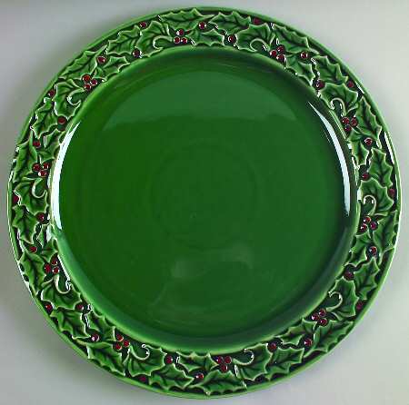 Holly Berry 14" Chop Plate (Round Platter)