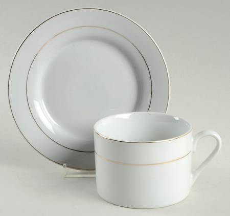 Imperial Flat Cup & Saucer Set