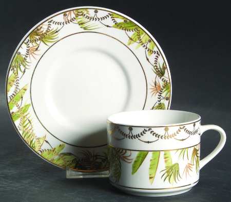 Island Breeze Flat Cup & Saucer Set