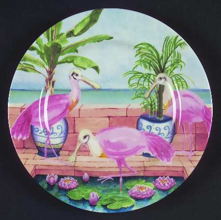 Marsh Birds Salad Plate