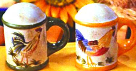 Rooster (Round, 5242) Salt & Pepper Set