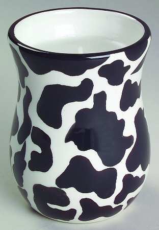 Serengeti Black and White Votive Candleholder