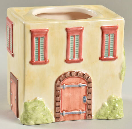 Tuscany Village Small Canister No Lid