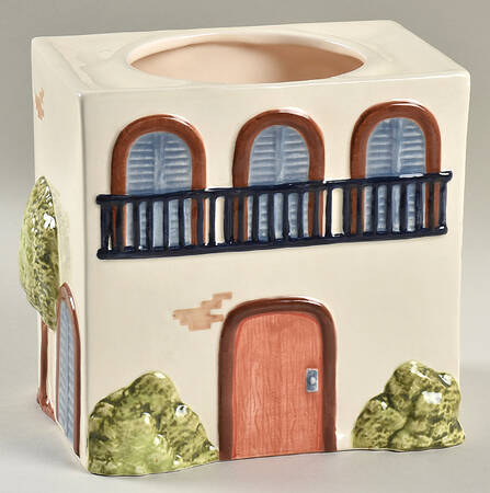Tuscany Village Medium Canister No Lid