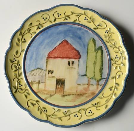 Tuscany Village Salad Plate